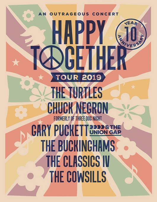 The Happy Together Tour 2019 at the Tachi Palace Hotel & Casino on July 10.